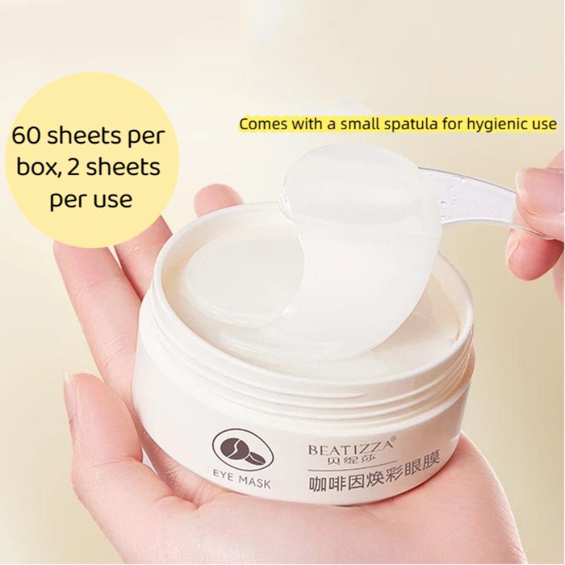 Collagen Sheet Mask - Kafeinli Göz Altı Maskesi Kırışıklık Karşıtı