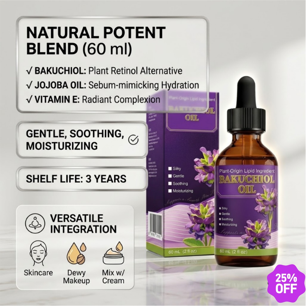 Bakuchiol Retinol Alternative - Bakuchiol Yüz Yağı Doğal Retinol Alternatifi