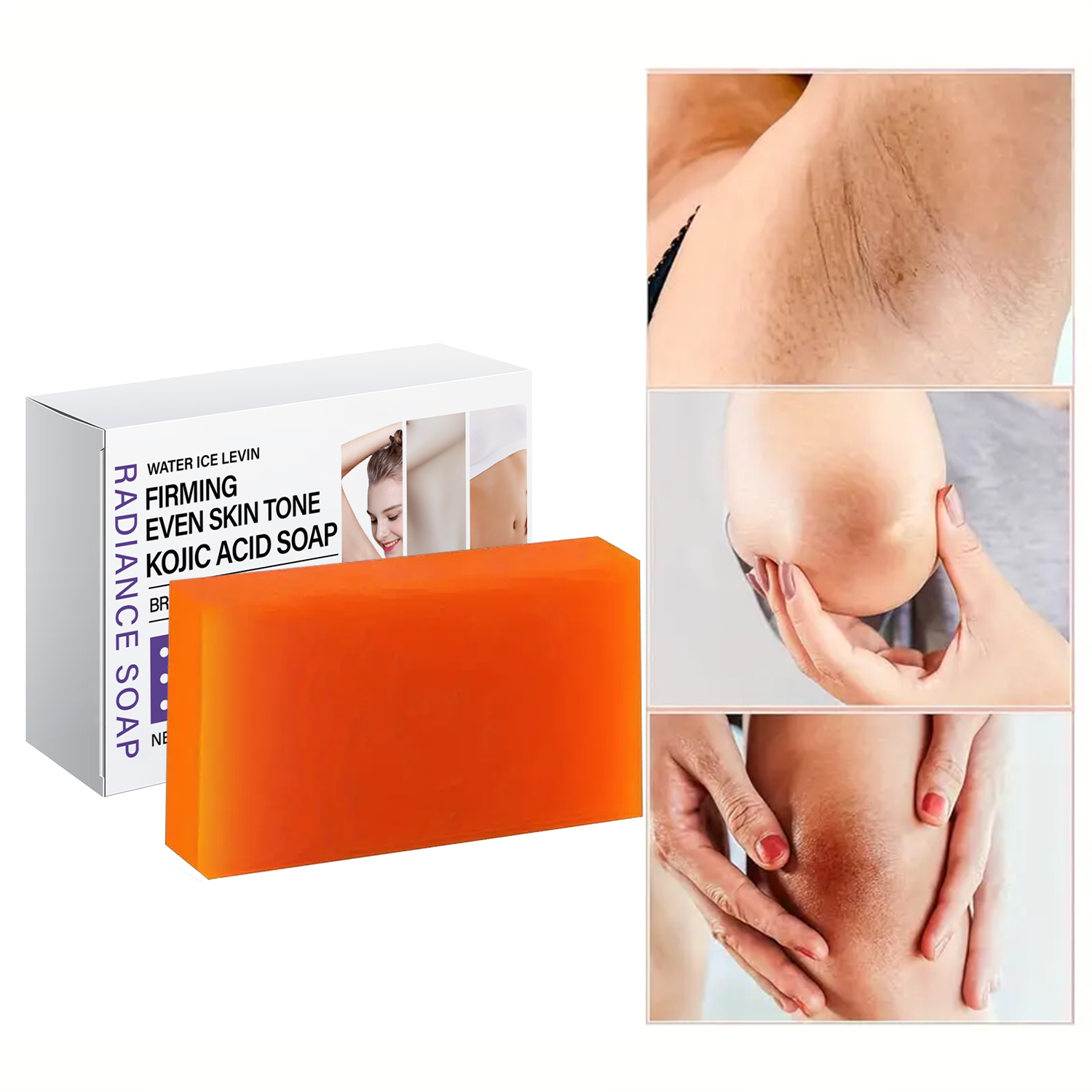 Kojic Acid Soap - Kojik Asit Sıkılaştırıcı Sabun Zerdeçal Retinol