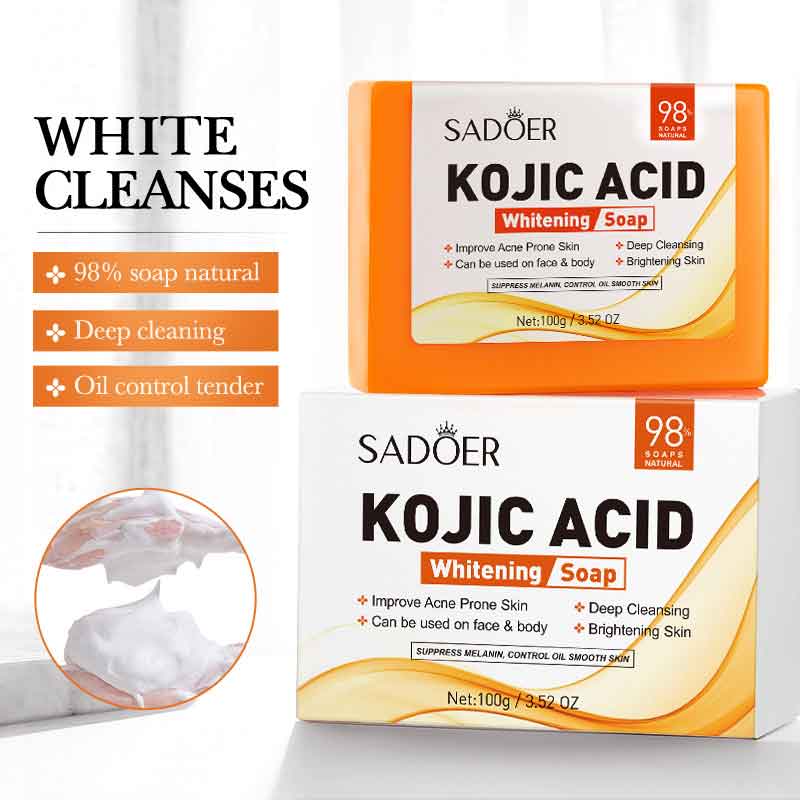 Kojic Acid Soap - El yapımı beyazlatma sabunu Cilt Bakımı