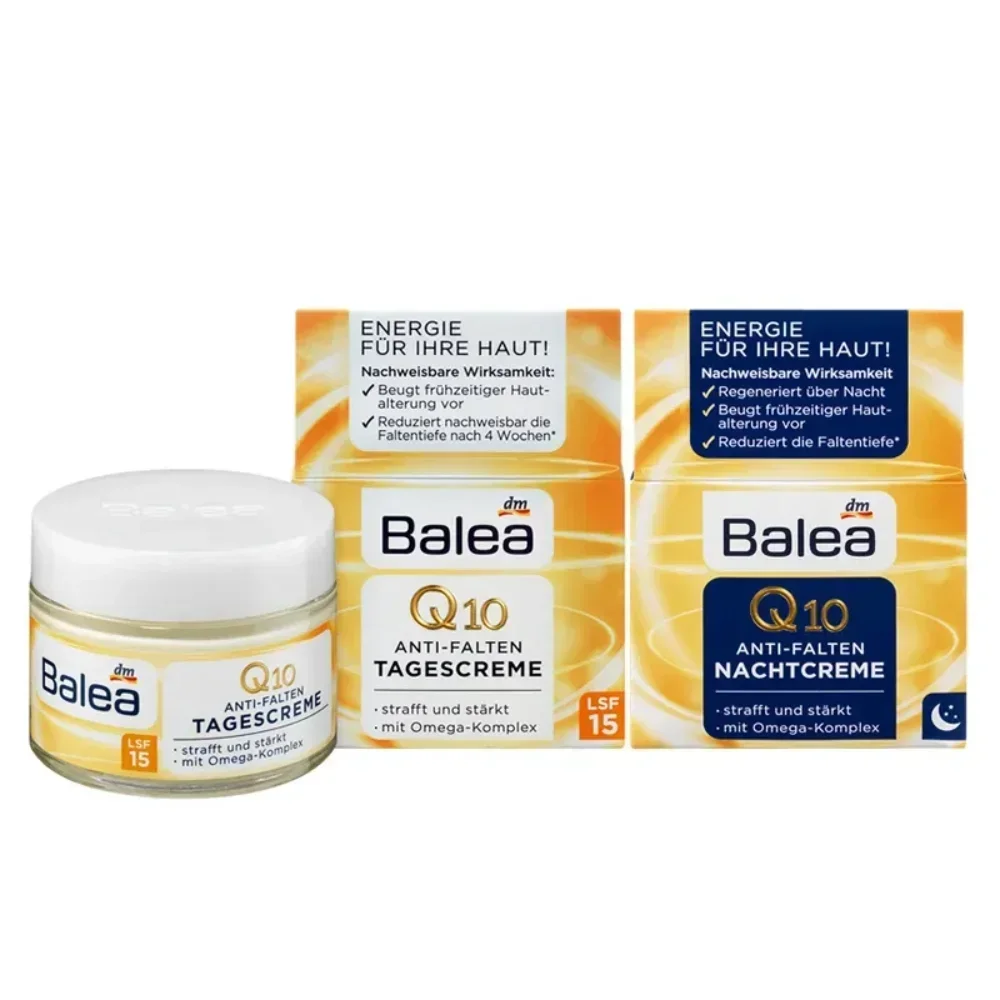 Coenzyme Q10 Cream - Almanya Balea Koenzim Q10 Gündüz Kremi+Gece