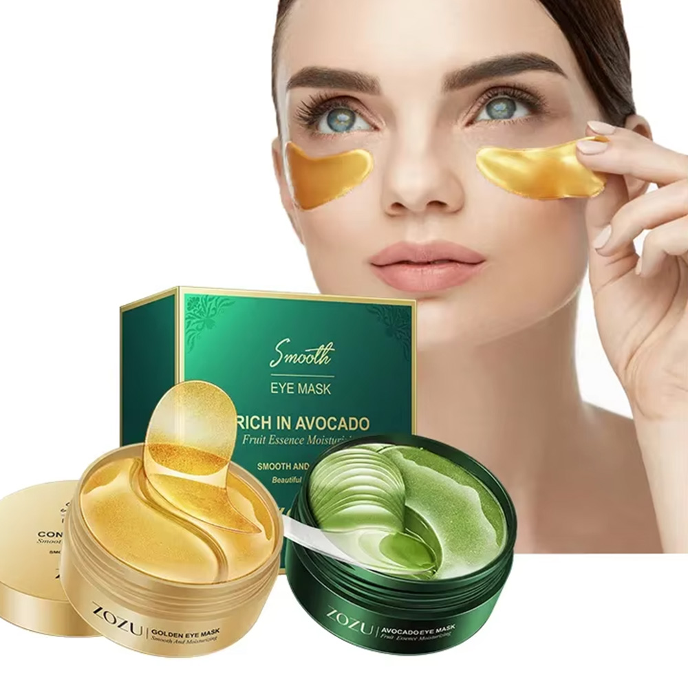 Collagen Sheet Mask - 24K Altın Göz Jeli Maskesi Avokado