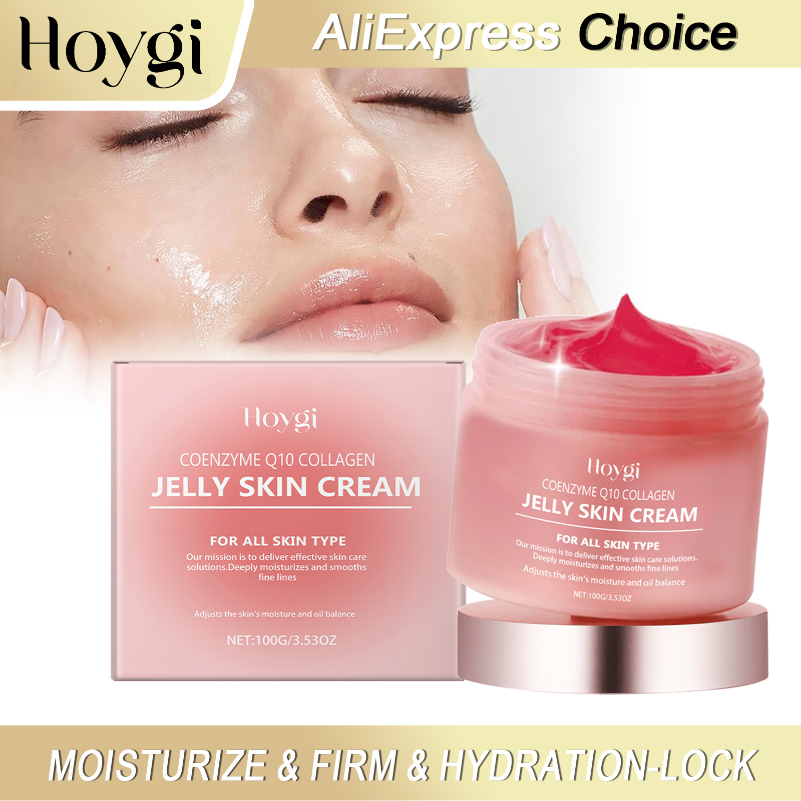 Coenzyme Q10 Cream - HOYGI Kolajen Jöle Yüz Kremi Besleyici