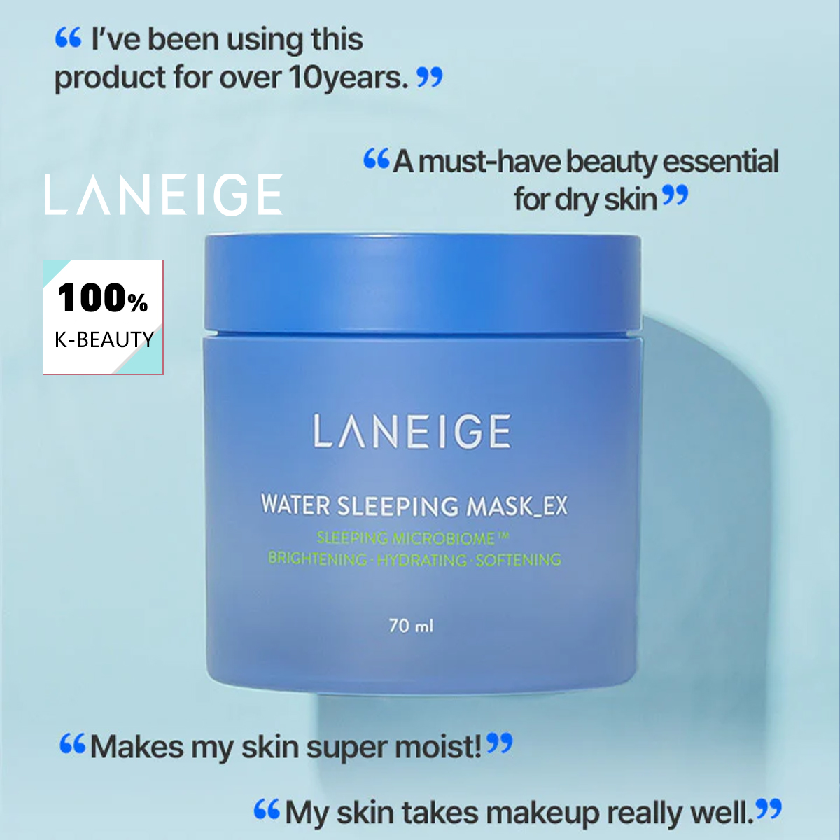 Skincare Laneige - LANEIGE Su Uyku Maskesi 70ml, Gecelik