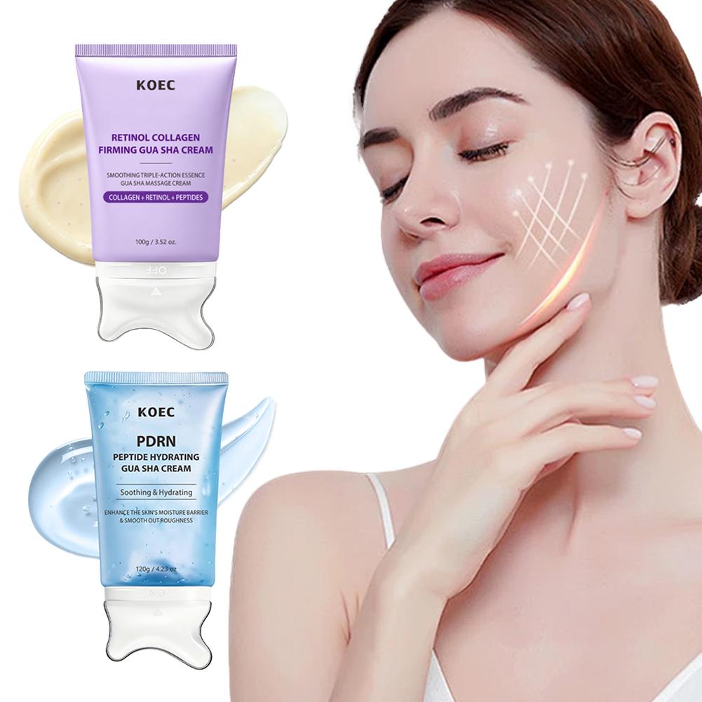 Coenzyme Q10 Cream - KOEC Çift Etkili Gua Sha Masaj