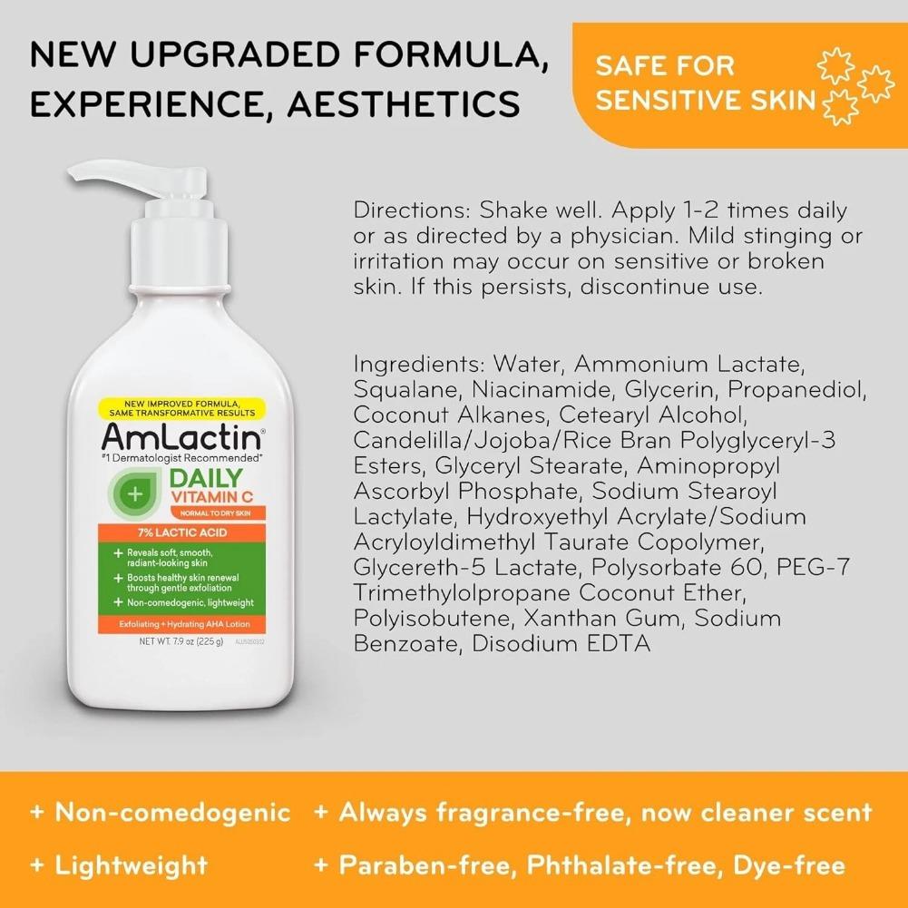 Amlactin Vücut Losyonları Hızl - Lactic Acid Toner incelemesi ve fiyatı