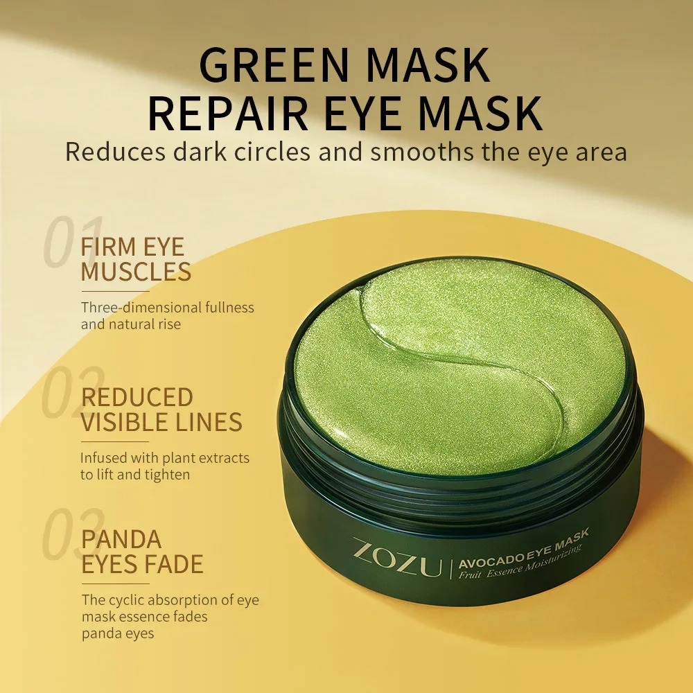 24K Altın Göz Jeli Maskesi Avo - Collagen Sheet Mask incelemesi ve fiyatı