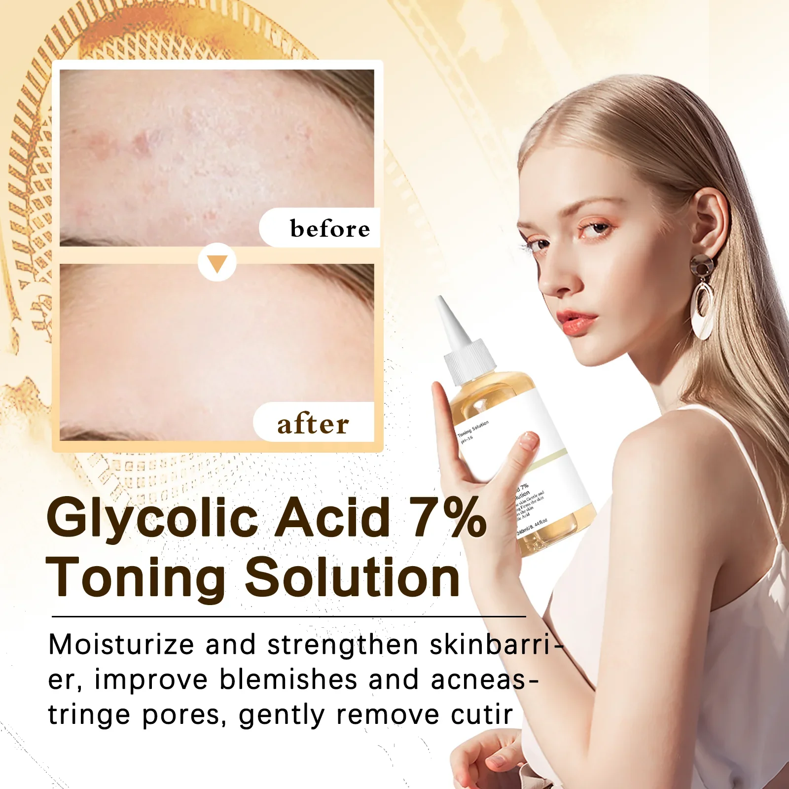 Glikolik Asit %7 Tonik Solüsyo - Lactic Acid Toner incelemesi ve fiyatı