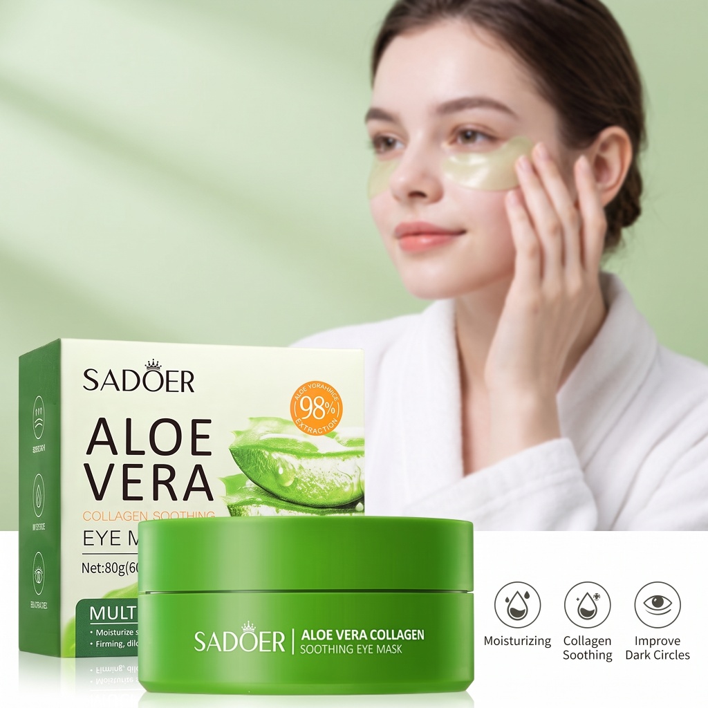 60 adet Aloe Vera Kollajen Göz - Collagen Sheet Mask incelemesi ve fiyatı